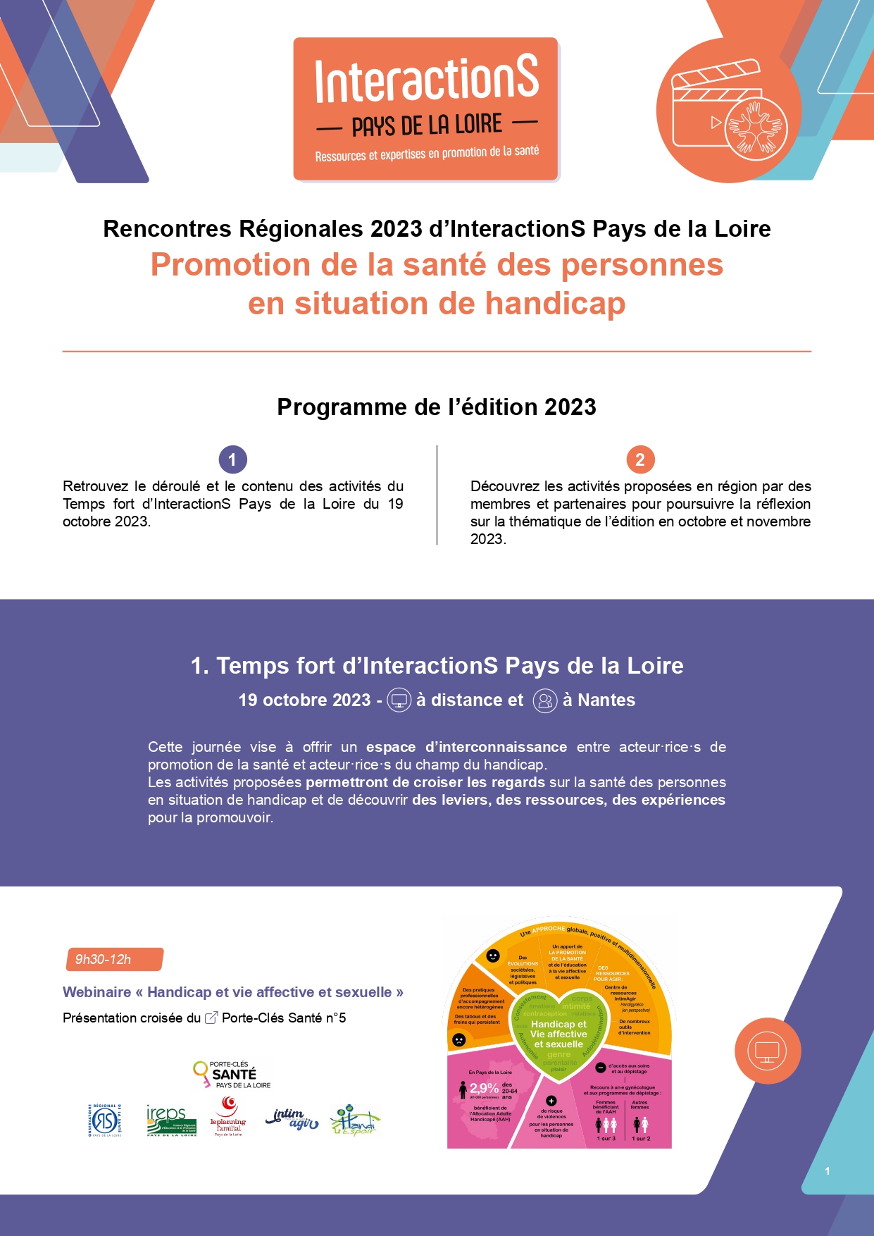 Programme complet Rencontres Régionales 2022