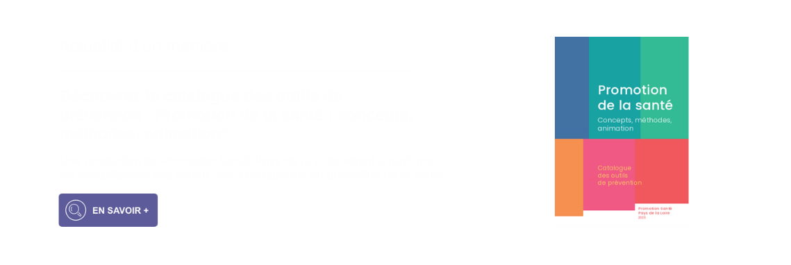 Catalogue outils Promotion de la Santé