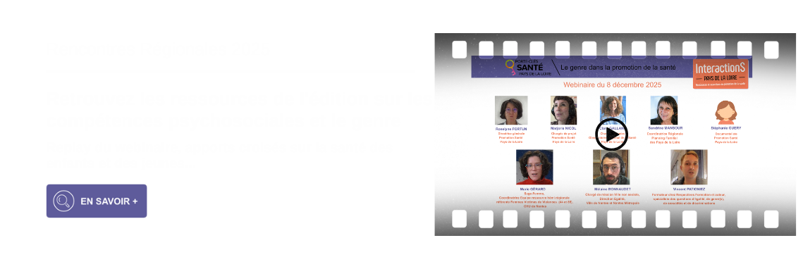 Rencontres Régionales 2025 ressources